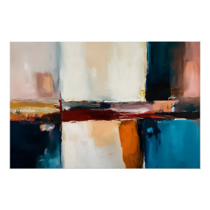 Fragmentierter Horizont Poster