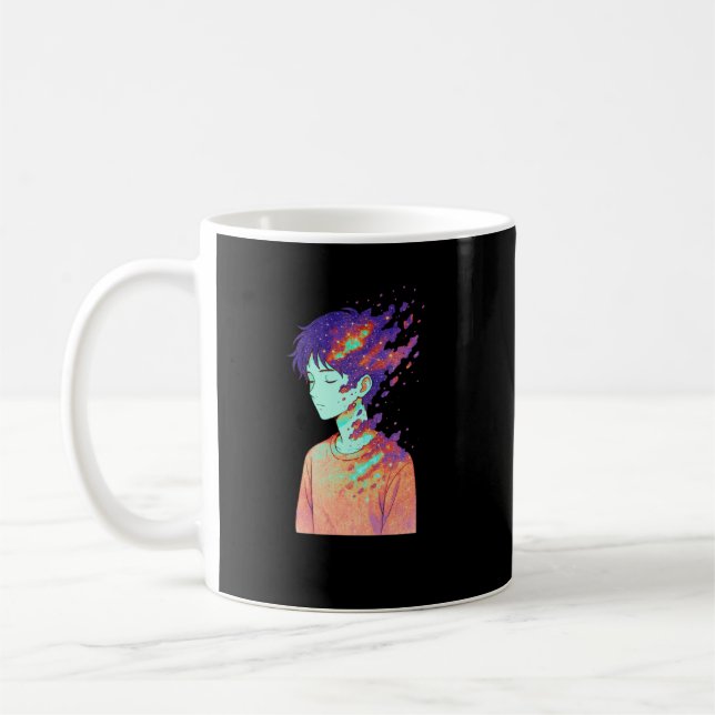 Fragmentierter Kosmos • Fragmente meiner Identität Kaffeetasse (Links)