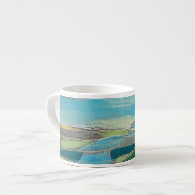 fragmentiertes Feld I Espressotasse (Vorderseite Links)