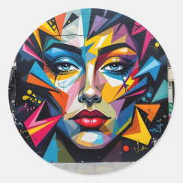 Fragments Of Identity - Runder Aufkleber