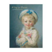 Fragonard A boy as Pierrot CC1070 Child portrait