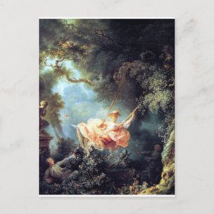 Fragonard Das Swing Antique Fine Art Malerei Postkarte