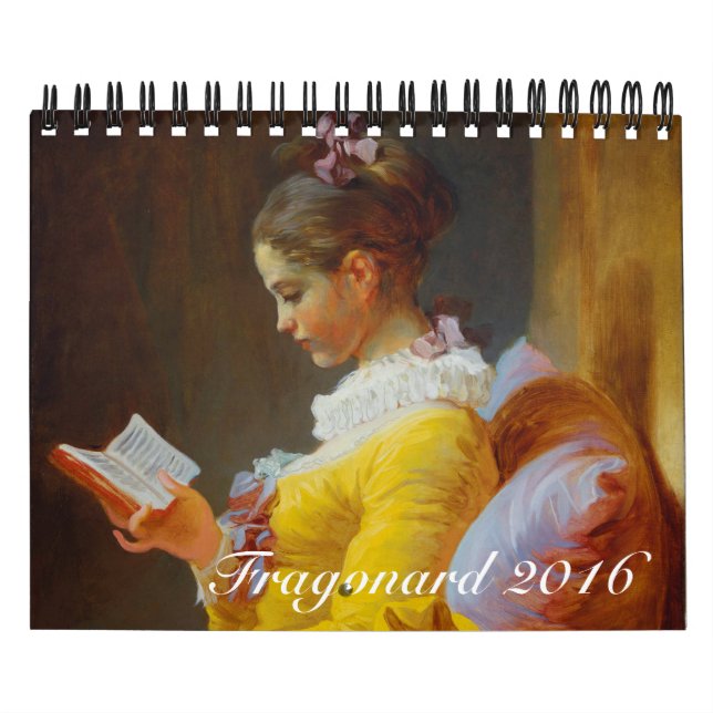 Fragonard kleines 2016 kalender (Titelbild)