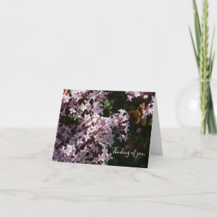 Fragrant Lilac Denken Sie an Ihre Karte