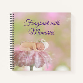 Fragrant mit Erinnerungen Baby Journal Notizbuch