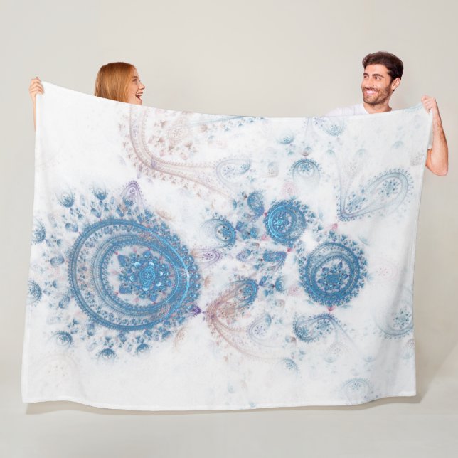 Frailty Steampunk Abstrakt Fleecedecke (Beispiel)