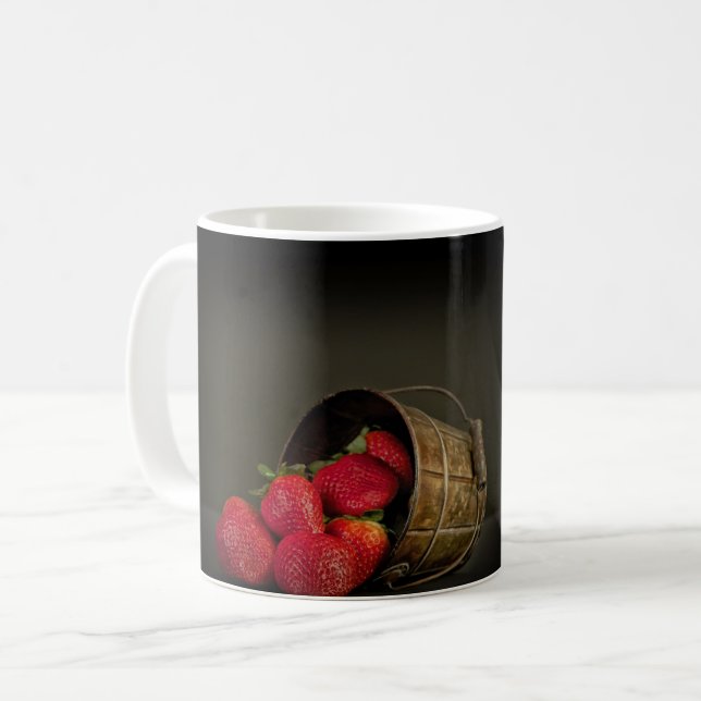 Fraise im Topf Tasse (Vorderseite Links)