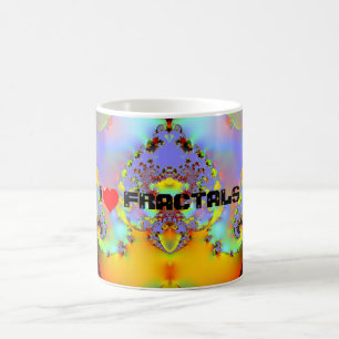 Fraktal009 - I LIEBE-FRAKTALE Kaffeetasse
