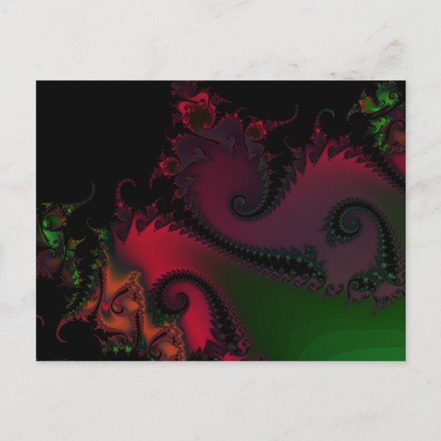 Fraktal109.ai Postkarte (Vorderseite)