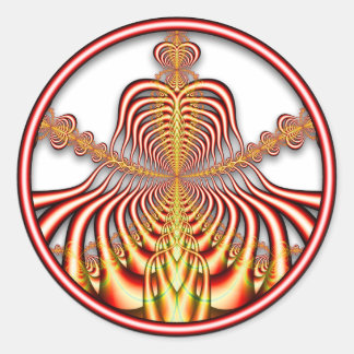 Fraktal 0708011724bC Aufkleber