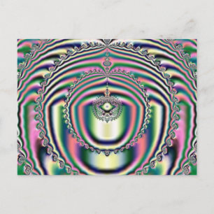 Fraktal 10, Postkarte