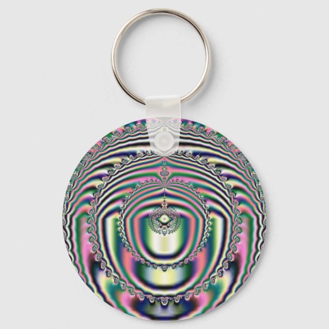 Fraktal 10, Schlüsselanhänger (Vorderseite)