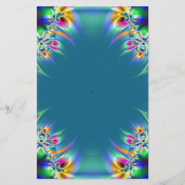 Fraktal 124 briefpapier (Vorderseite)