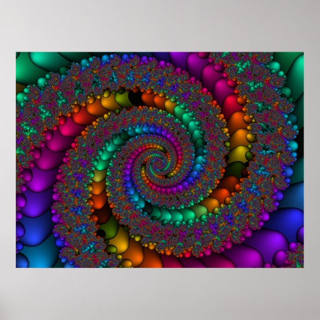 Fraktal 144-2 poster (Vorne)