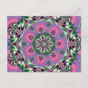 Fraktal 1, Postkarte