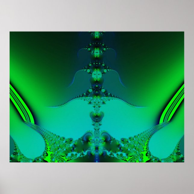 Fraktal 3111 poster (Vorne)