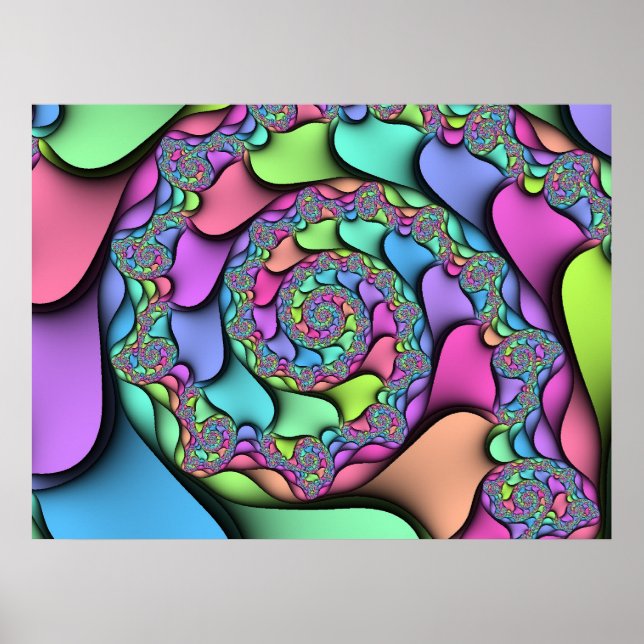 Fraktal 318-2 poster (Vorne)