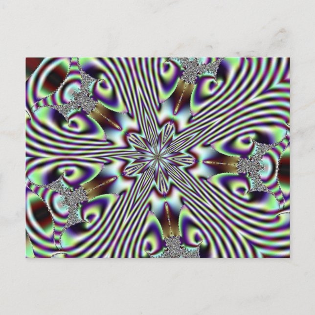 Fraktal 3, Postkarte (Vorderseite)