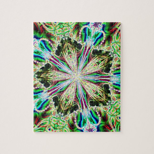 Fraktal 49 Puzzle (Vertikal)