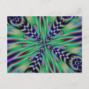 Fraktal 4, Postkarte