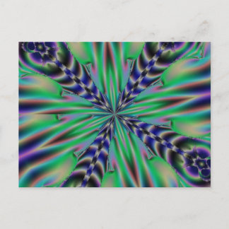 Fraktal 4, Postkarte
