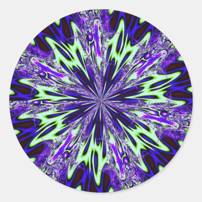 Fraktal 50, Aufkleber (Vorderseite)