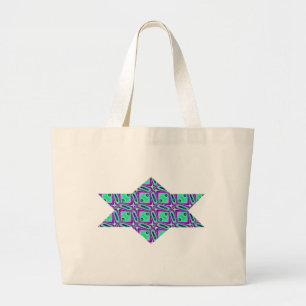 Fraktal 54 Star,Jumbo-Tasche Jumbo Stoffbeutel
