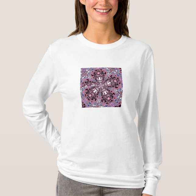 Fraktal 58, Ladys Long Sleeve T-Shirt (Vorderseite)
