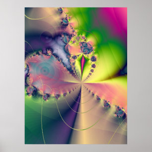 Fraktal 598 poster
