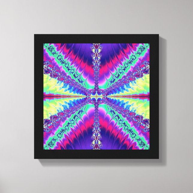 Fraktal 76 Starke Canvas Print Leinwanddruck (Vorderseite)