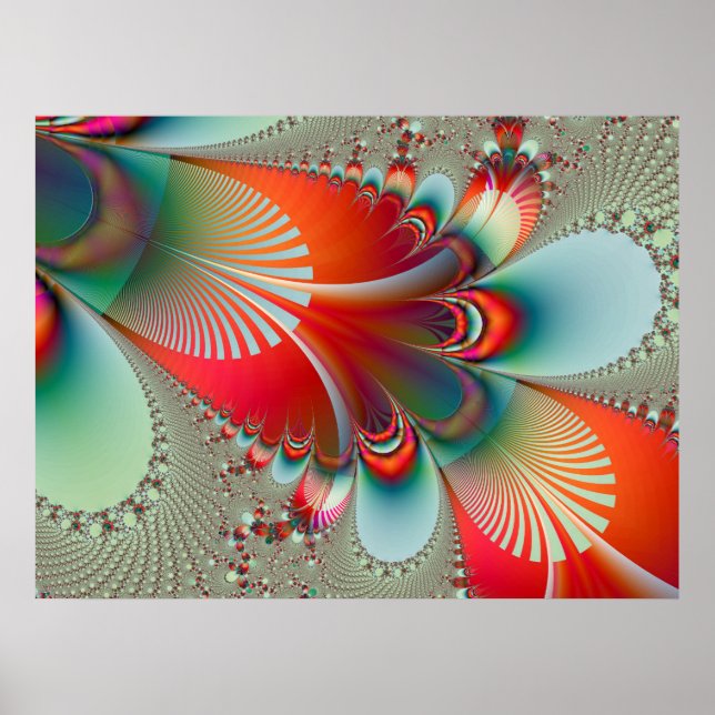 Fraktal 887 poster (Vorne)