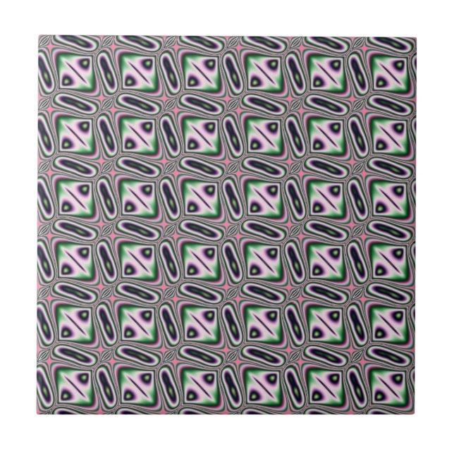 Fraktal 9 Tile Fliese (Vorderseite)