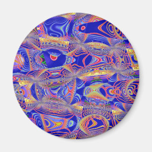 Fraktal Abstrakt 061012a Magnet