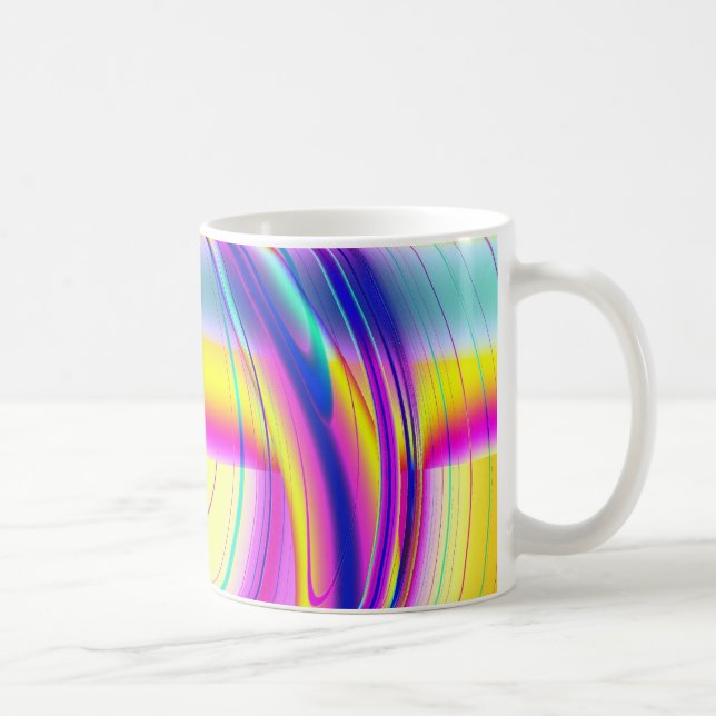 Fraktal Abstrakt 061012f Tasse (Rechts)