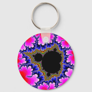 Fraktal Apfelmännchen mandelbrot Set Schlüsselanhänger