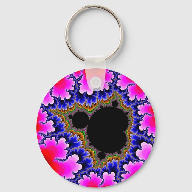 Fraktal Apfelmännchen mandelbrot Set Schlüsselanhänger (Vorderseite)