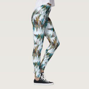 Fraktal Arctic Camouflage Leggings