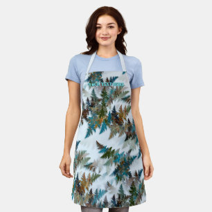 Fraktal Arctic Camouflage Schürze