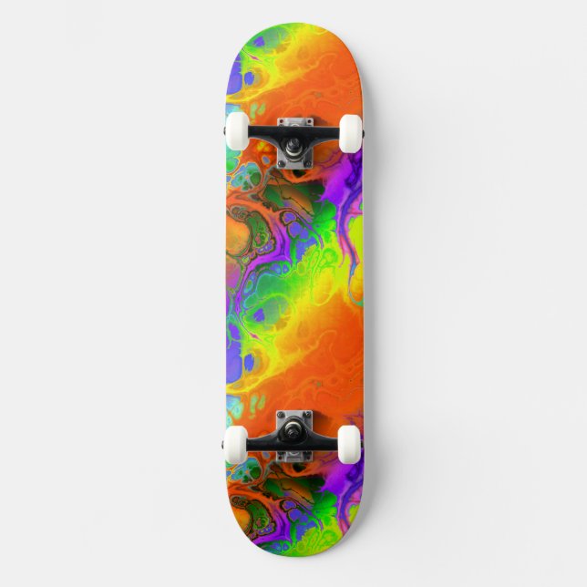 Fraktal Art. 19 Skateboard (Vorderseite)