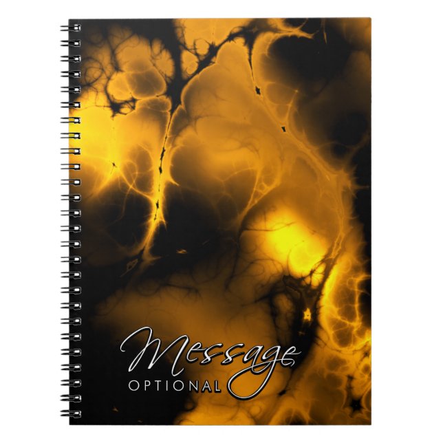 Fraktal Art 1-20 Notebook Notizblock (Vorderseite)