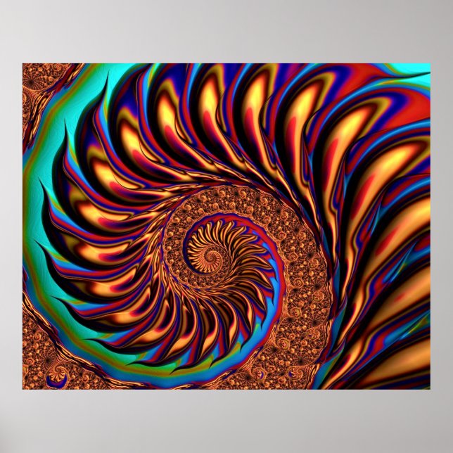 Fraktal Art. 47 Poster (Vorne)