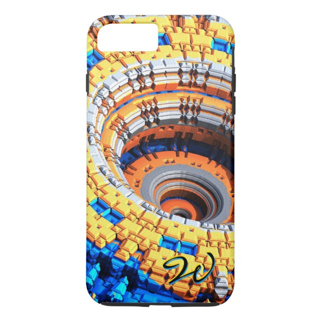 Fraktal Art. 78 Case-Mate iPhone Hülle (Rückseite)