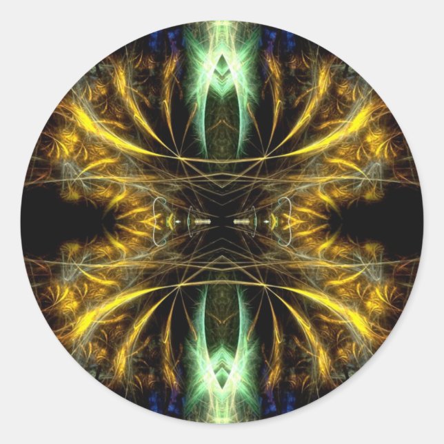 Fraktal ART #85 Aufkleber (Vorderseite)