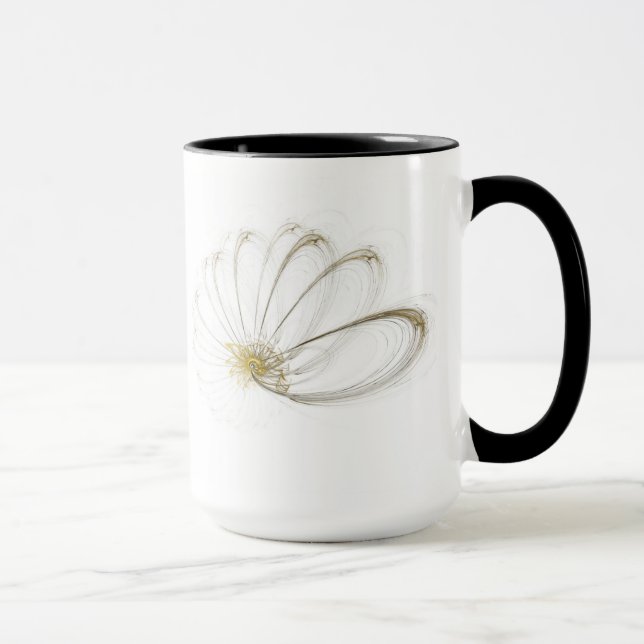 Fraktal Art Kaffeetasse (Rechts)