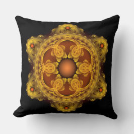 Fraktal Art Mandala Kissen