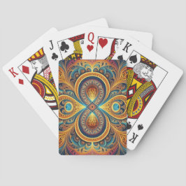 Fraktal Art Poker Cards Spielkarten
