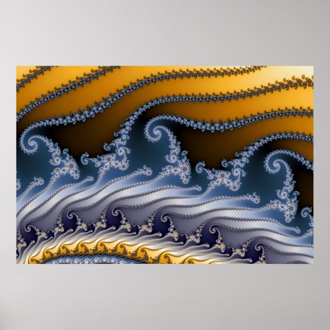 Fraktal Art Poster (Vorne)