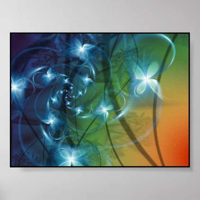Fraktal Art Poster (Vorne)