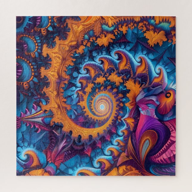 Fraktal Art Puzzle (Vertikal)