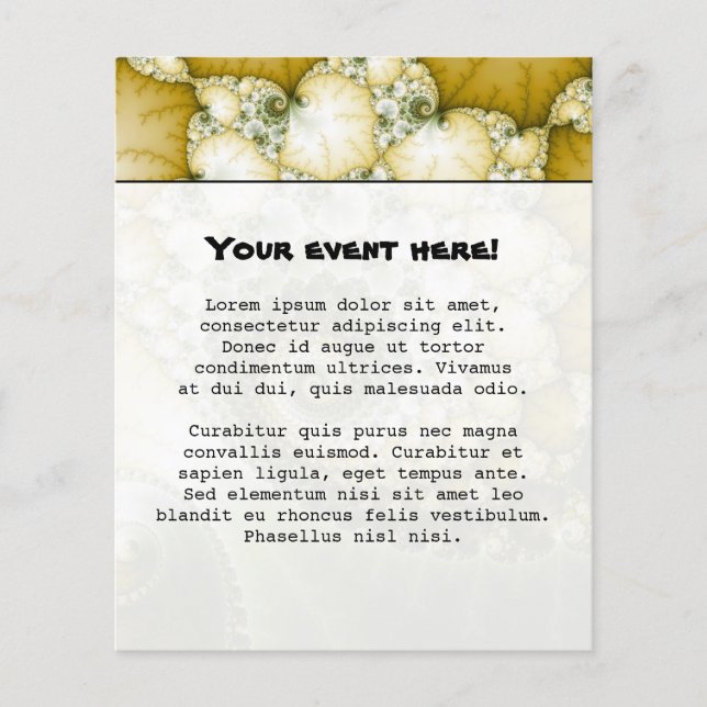 Fraktal Art Scales Flyer (Vorne)